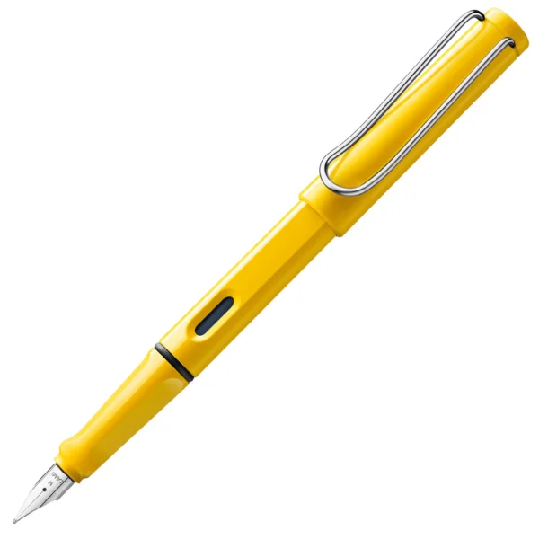 Lamy® Safari Yellow Fountain Pens-four nibs sizes available