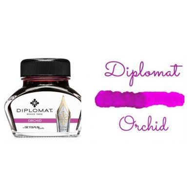 Diplomat®Orchid Pink Fountain Pen Bottle Inks 30 ml [Octopus]