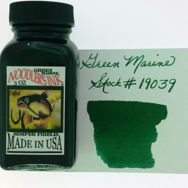 Green Marine Fountain Pen Ink-Noodler's Ink