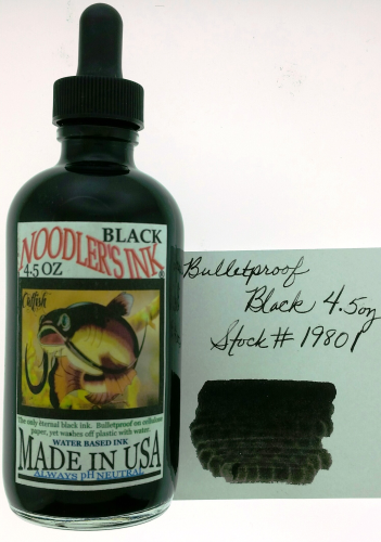 Black Ink Eye Dropper 4.5 oz