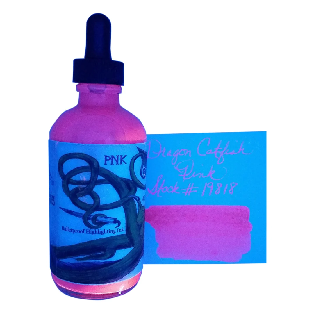 Dragon Catfish Pink 4.5 oz Highlighter Ink